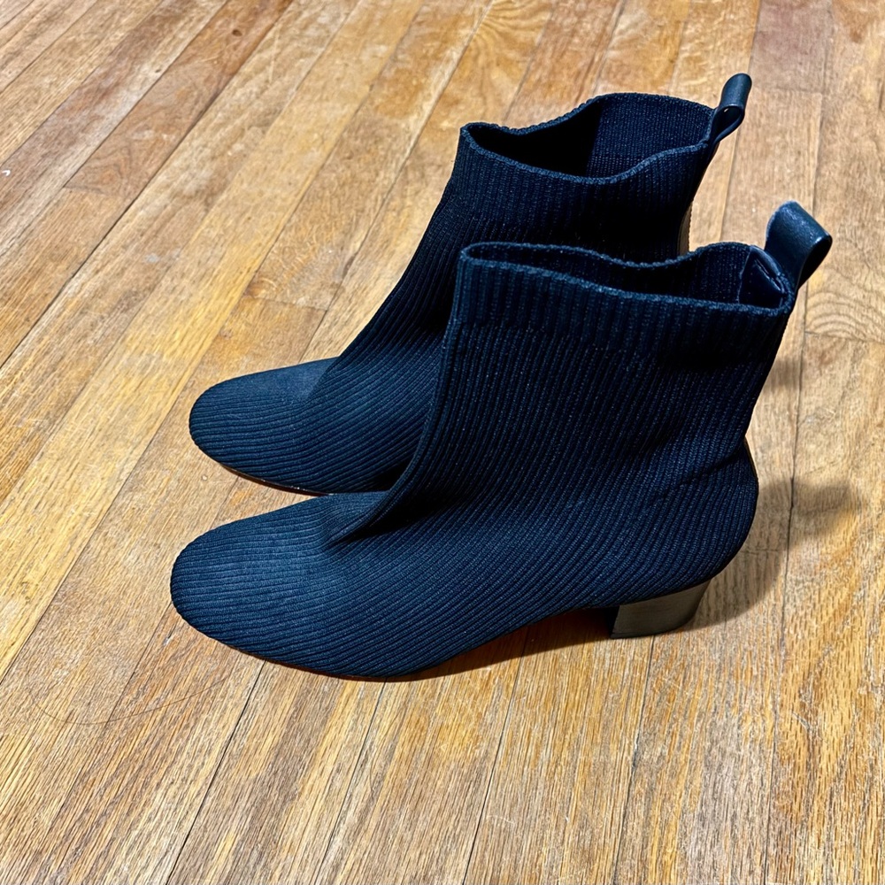 Neely Black Heel Boots